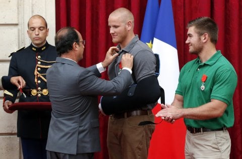 Alek receiving the French Legion d'honneur. (http://www.businessinsider.com/3-americans-receive ())